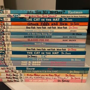 Dr. Seuss Colorful Book Collection